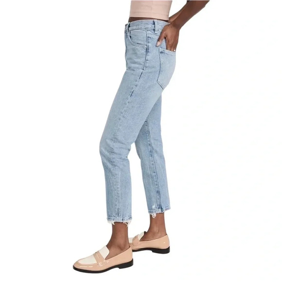 DL1961 Lela Slim Jeans |  Light Wash | Size 25 | NWOT - Picture 3 of 13